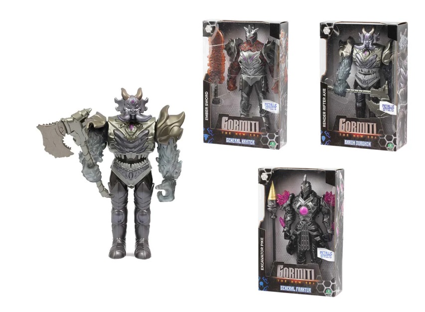 Gormiti Villains Con Armi 27cm - Personaggi Assortiti